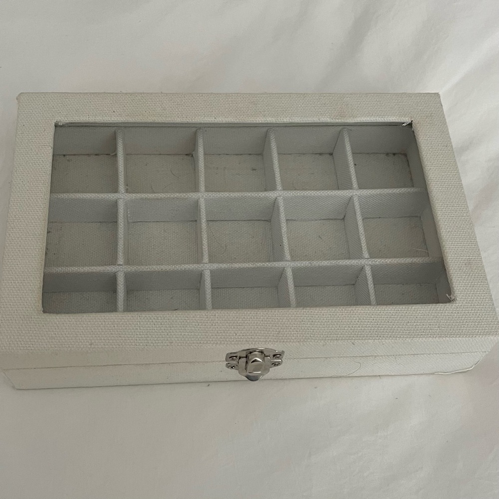 glass jewelry box